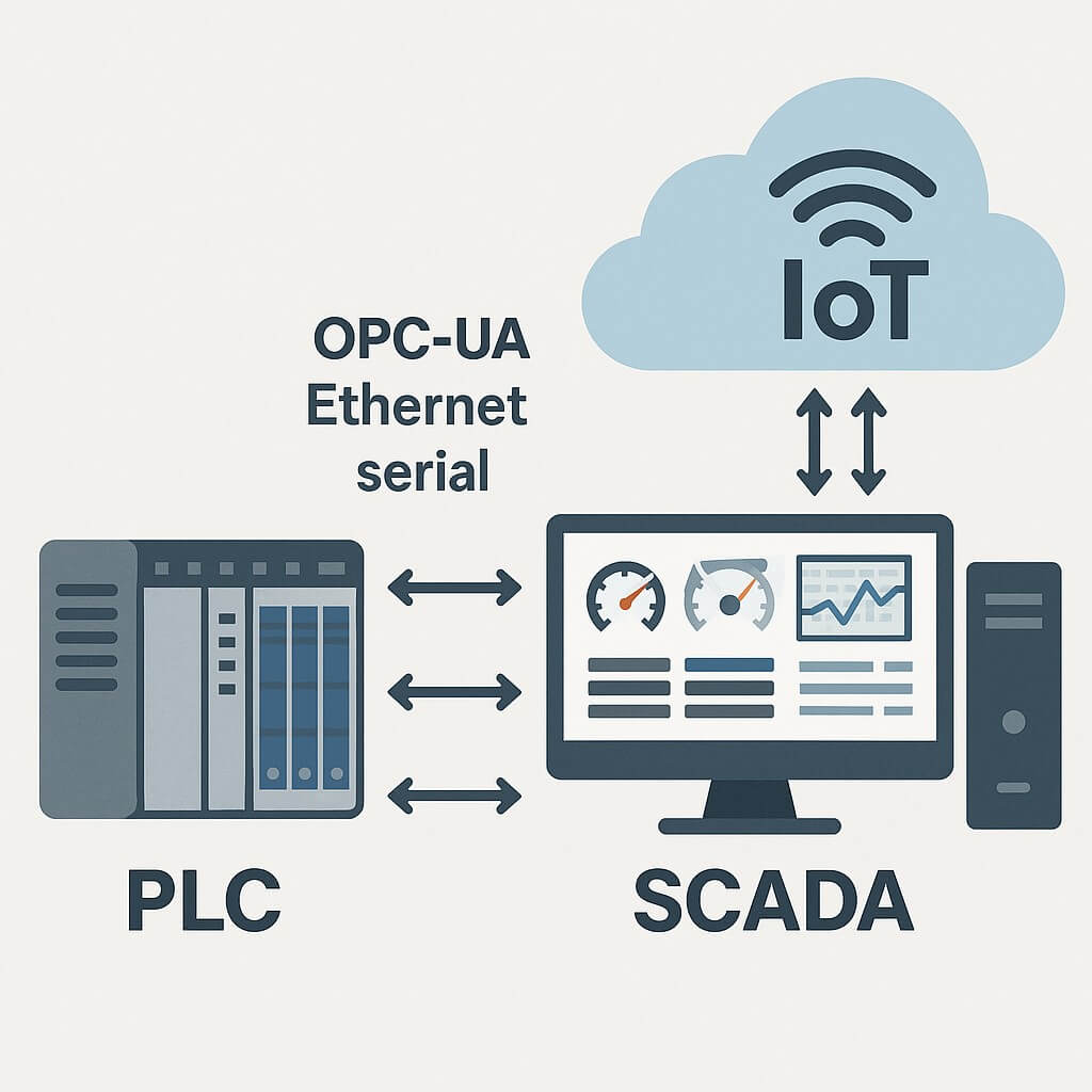 Integrasi PLC SCADA