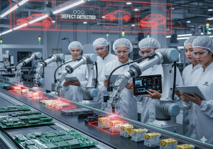 Bagaimana AI Membantu Sistem Inspeksi Otomatis di Pabrik