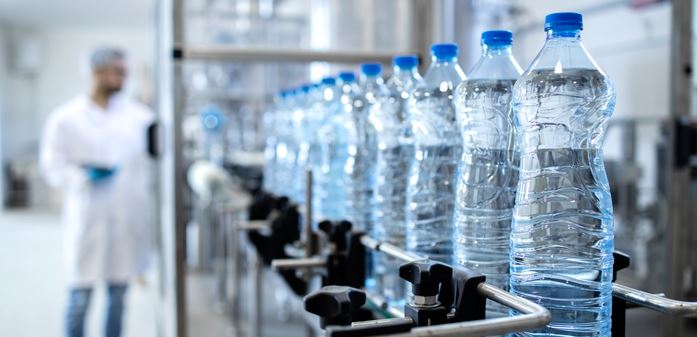 Deteksi Logam pada Jalur Produksi Air Mineral