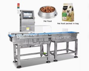 Checkweigher Otomatis di Pabrik Pet Food