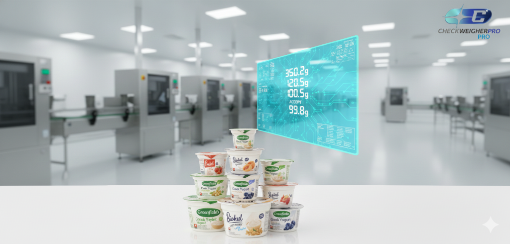 Verifikasi Berat Produk Yogurt Cup