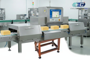 Checkweigher di Jalur Produksi Keju Blok