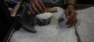 Deteksi Batu dan Logam Mikro pada Produksi Beras Premium