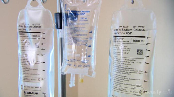 Checkweigher di Jalur Produksi Cairan Infus