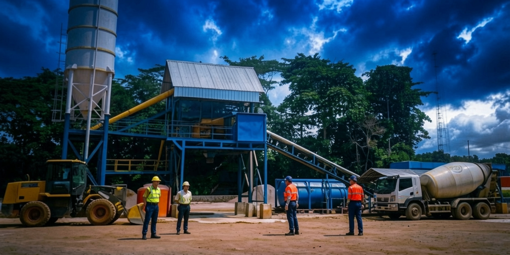 Solusi Product Inspection untuk Industri Mortar atau Beton Siap Pakai