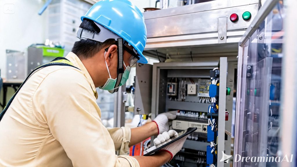 Product Inspection untuk Industri Peralatan Pengontrol dan Pendistribusian Listrik